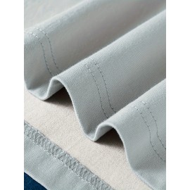 Men's Gradient 2Pcs Outfits, Casual Long Sleeve Pullover Hooded Sweatshirt And Sweatpants Joggers Set For Spring Fall, Men's Clothing