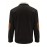 Retro Color Block Trendy Sweatshirt, Men's Casual V Neck Sweatshirt For Men Fall Winter