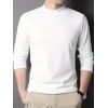 Solid Men's Slim Mock Neck Long Sleeve Active T-shirt Tee, Casual Comfy Shirts For Winter Fall, Men's Clothing Tops