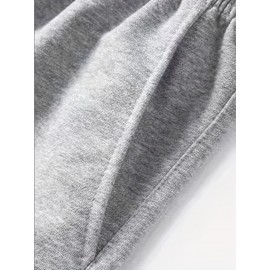 Slim Fit Comfy Active Shorts, Men's Casual Slant Pocket Stretch Waist Drawstring Shorts For Summer Basketball Running