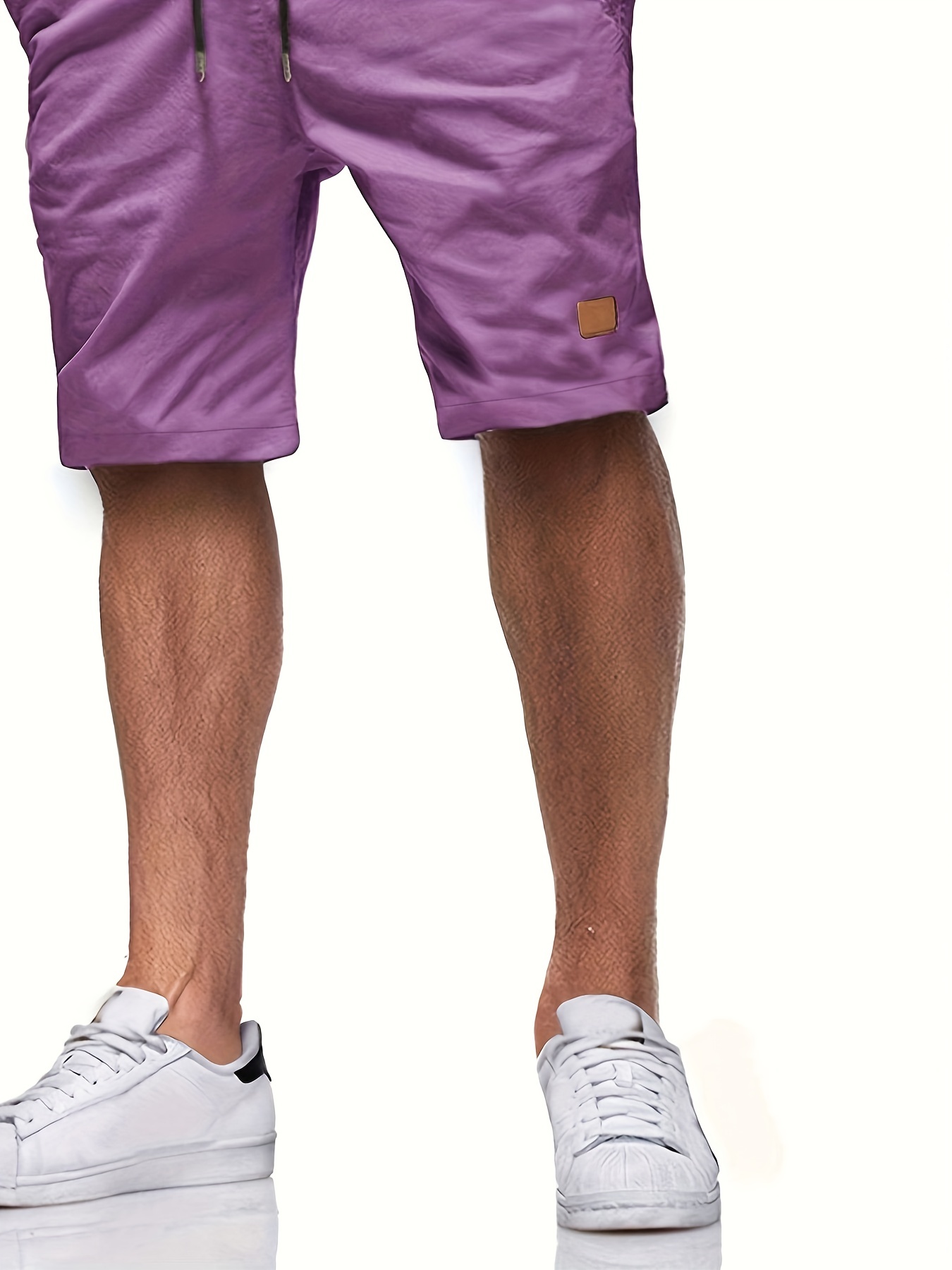 mens cut off drawstring shorts details 13