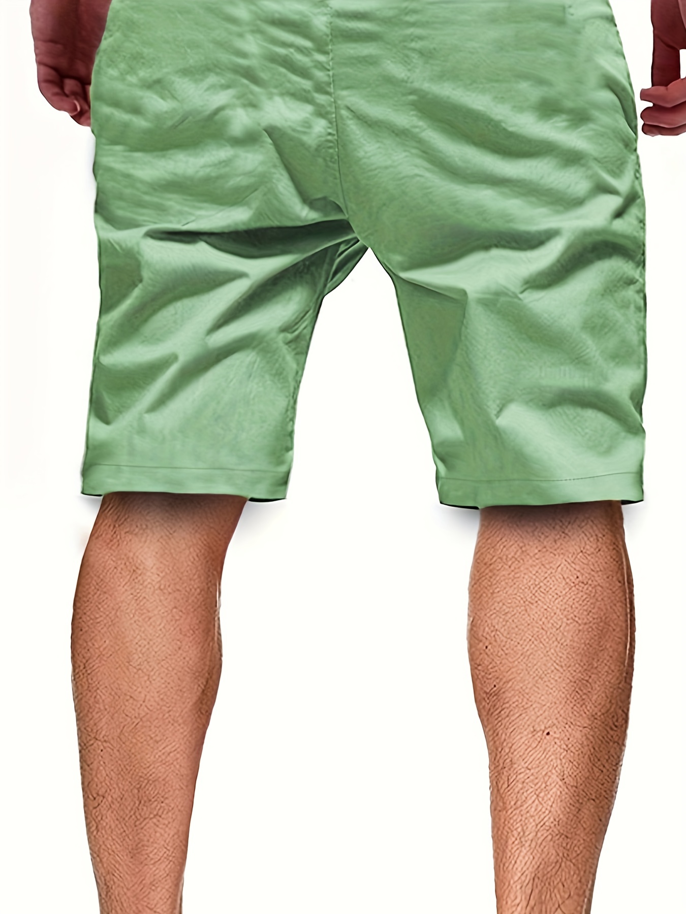 mens cut off drawstring shorts details 19